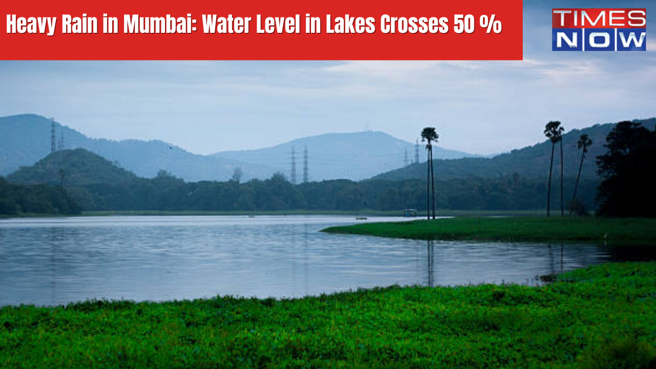 Amid heavy rainfall, water stock in Mumbai's seven lakes reaches 50.18 per cent