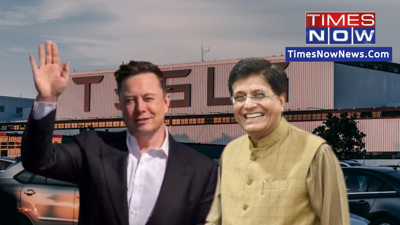 Tesla factory in India Elon Musk meeting with Piyush Goyal