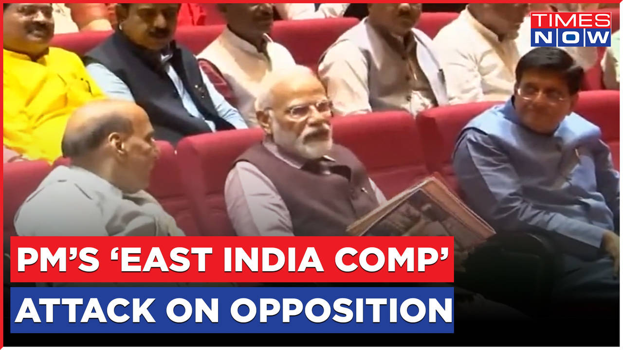 PM Modi Tears Into Opposition, Compares Them With 'East India Company ...