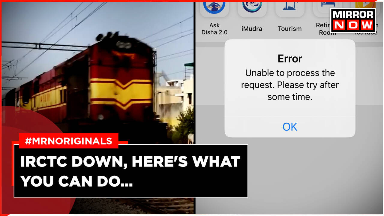 IRCTC Server Down Due To Technical Glitch, Railway Shares Alternate