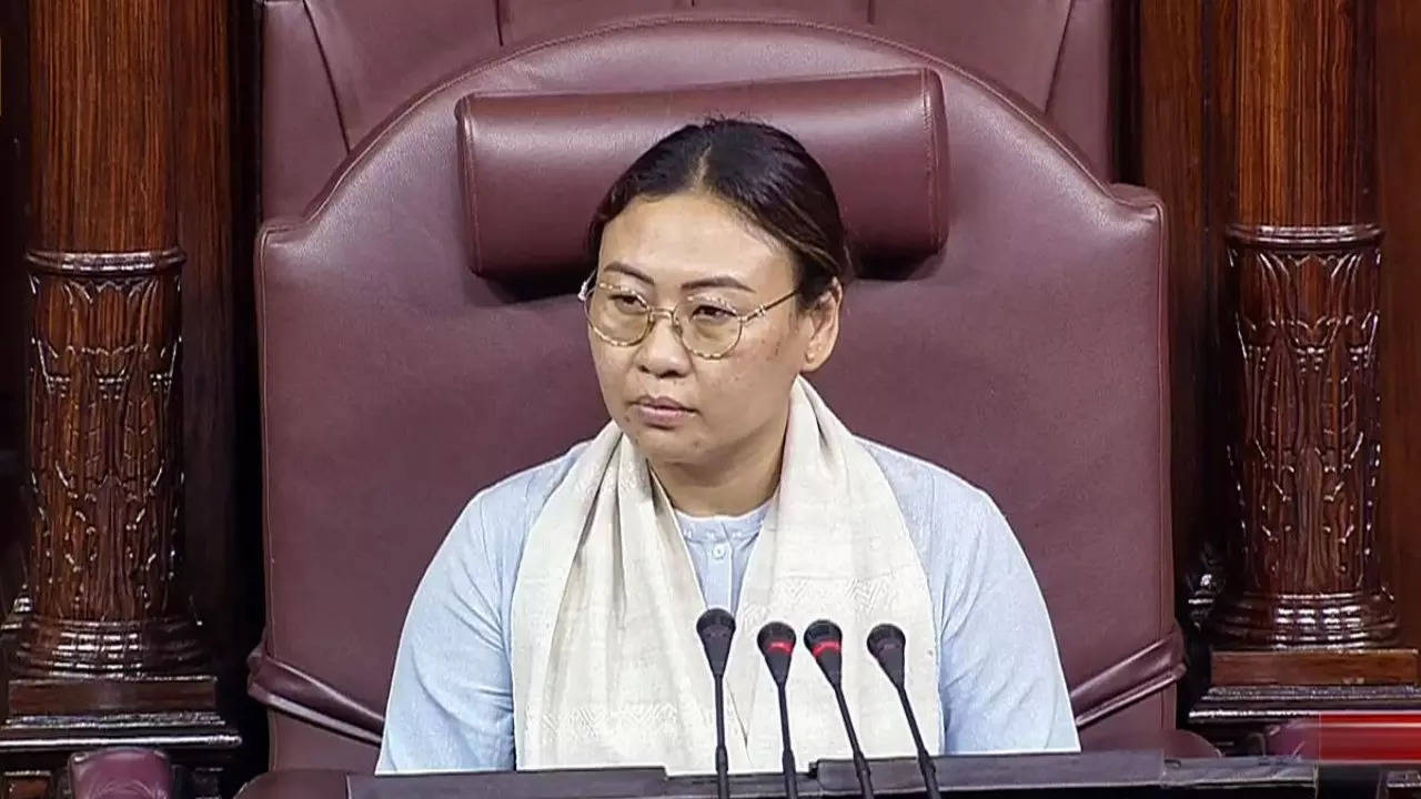 Phangnon Konyak Becomes Nagaland's First Woman MP To Preside Over Rajya Sabha