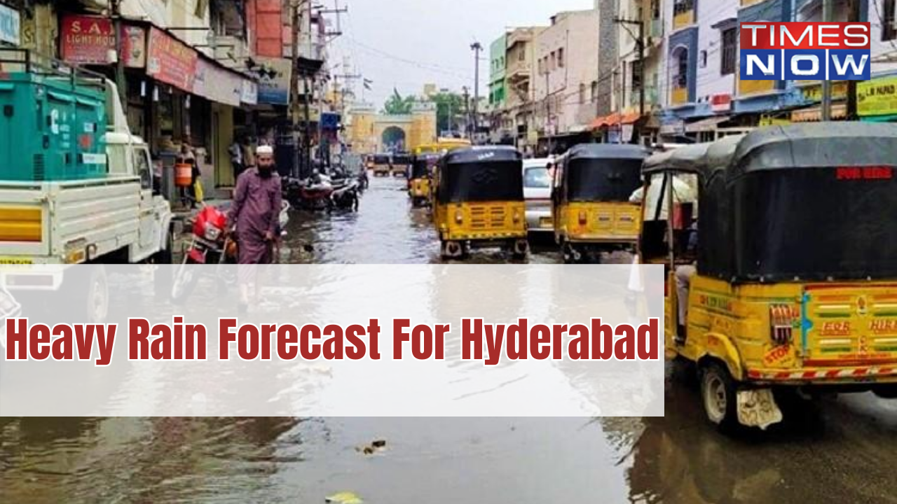 Heavy rain forecast for Hyderabad