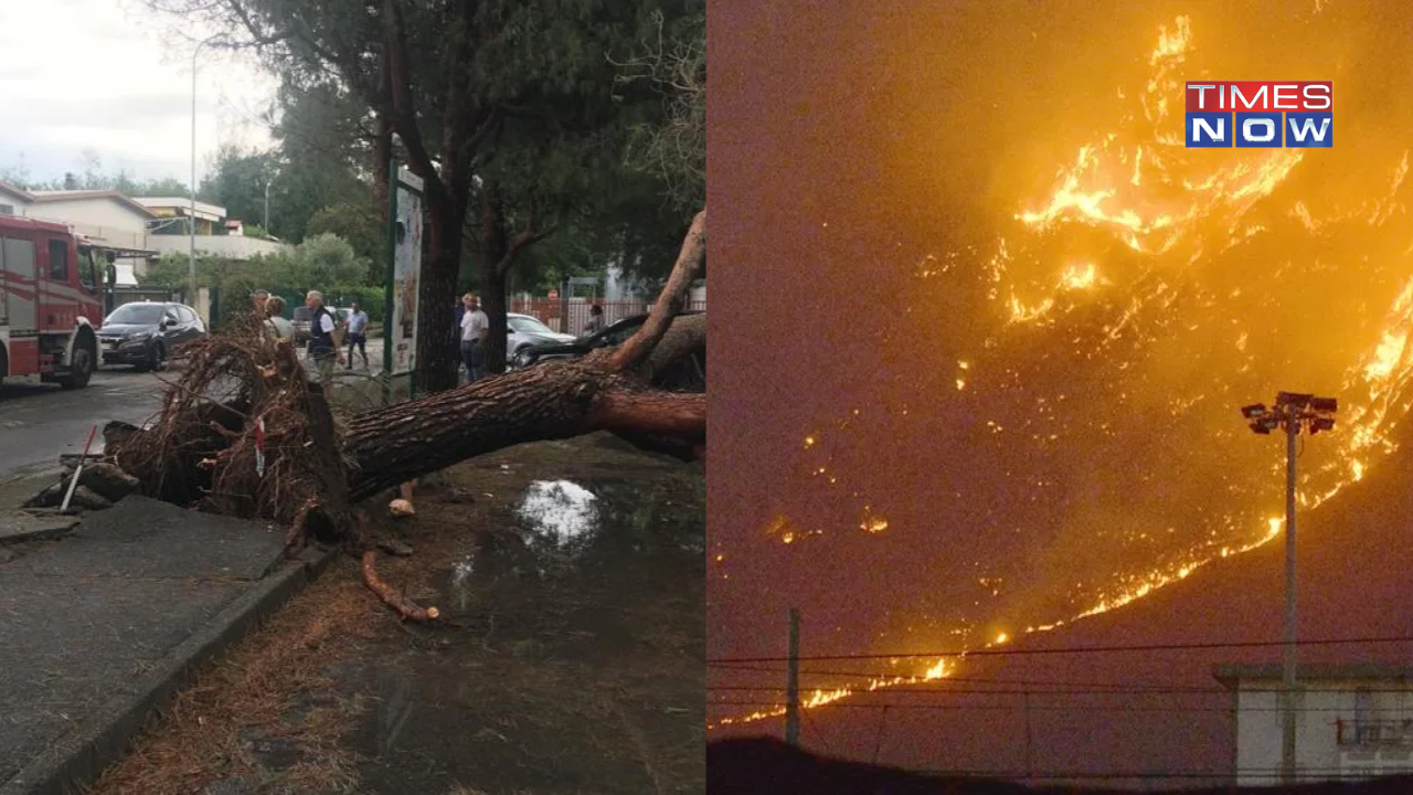 Italy Struck with Wildfires, Heat Wave and Hail Storm, 7 Killed