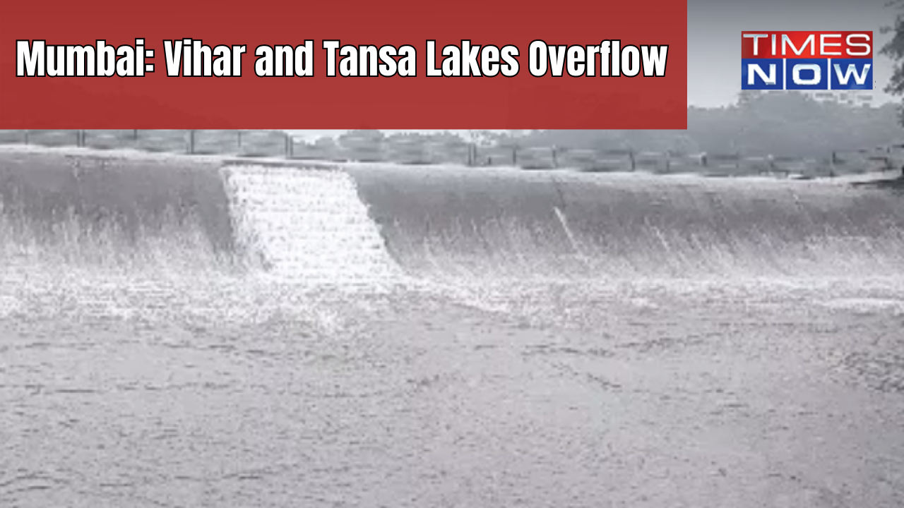 Vihar and Tansa Lakes Overflow