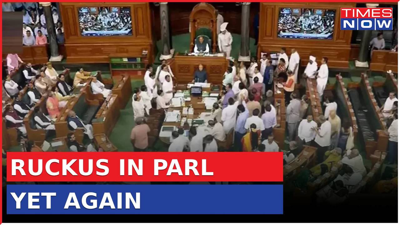 Lok Sabha Adjourned Till 2 Pm As Opposition Create Ruckus Over Manipur