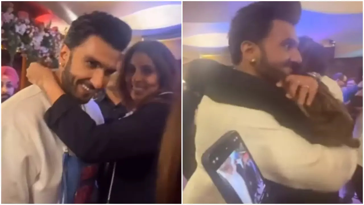 Ranveer Singh and Shweta Bachchan