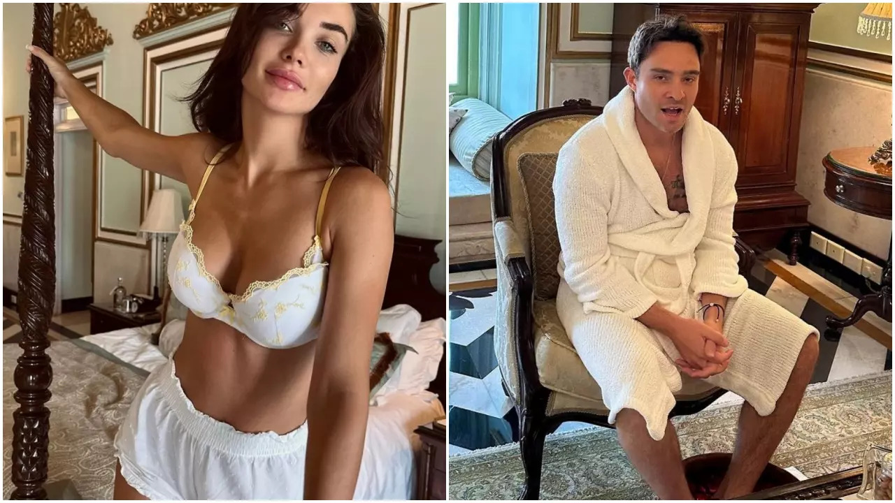 Amy Jackson and Ed Westwick's romantic vacation in Udaipur