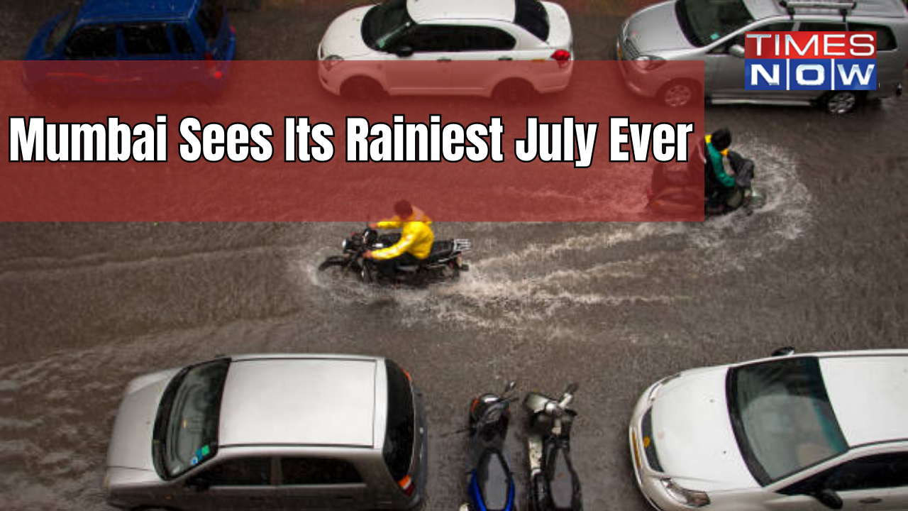 Mumbai records wettest july ever