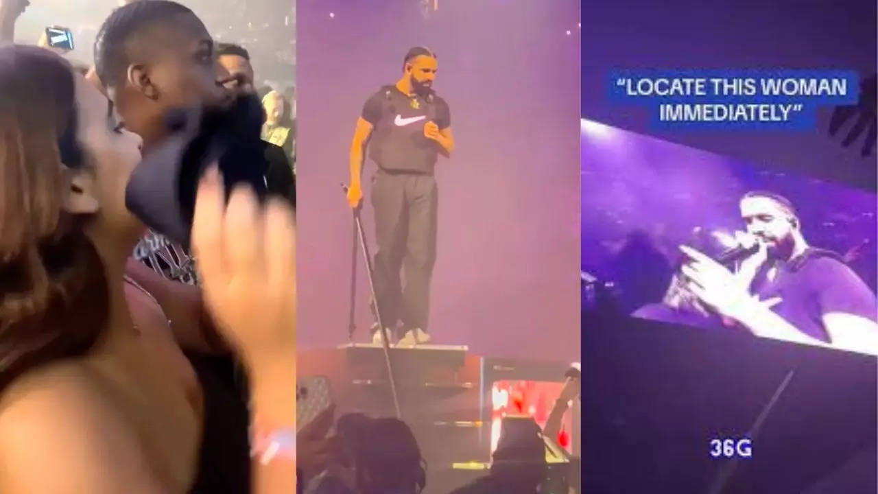 Hip Hop Ties, They located the girl #Drake was looking for after she threw  her G-cup bra on stage at his show👀 (Swipe)