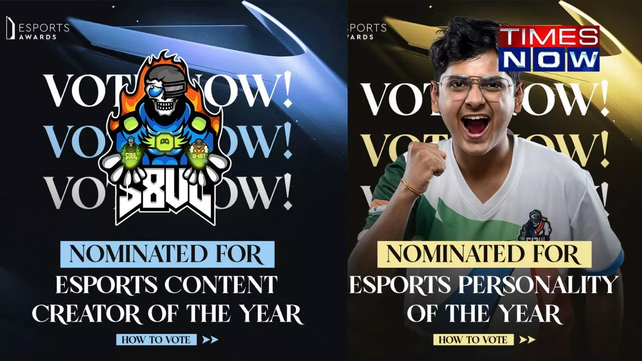 S8UL & Mortal Pave India's Path in Global Esports Awards 2023