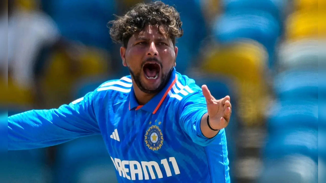 Kuldeep Yadav registers best ever ODI bowling figures by Indian on West Indies soil.