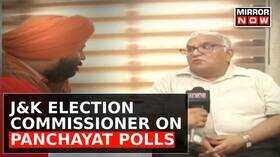 JK Election Commissioner B R Sharma Exclusive On Panchayat Polls In Valley Latest Updates