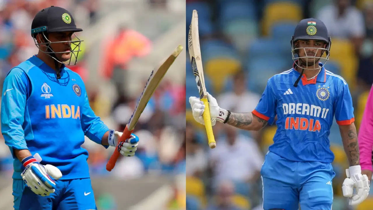 Ishan Kishan equals MS dhoni's record of scoring back-to-back fifties against West Indies in West Indies