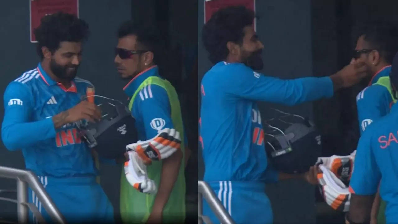 Ravindra Jadeja Yuzvendra Chahal hilarious banter WATCH VIRAL VIDEO.