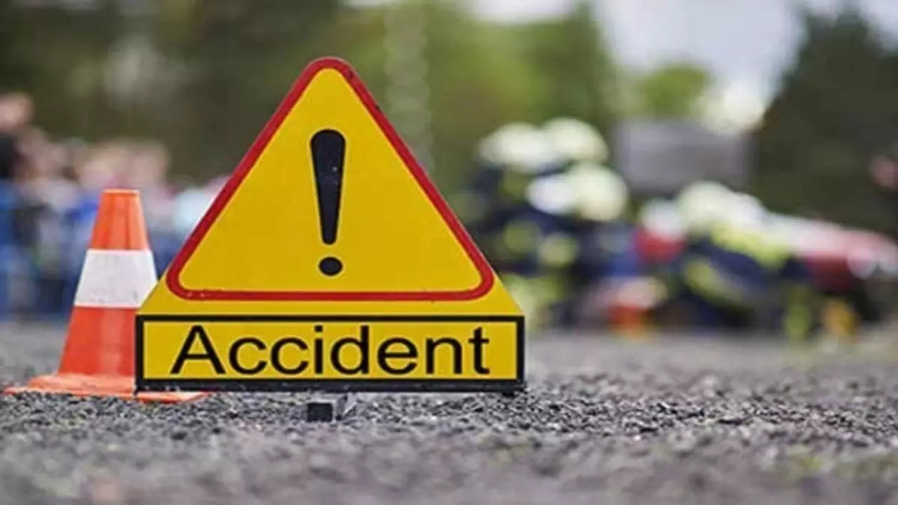 Accident signboard