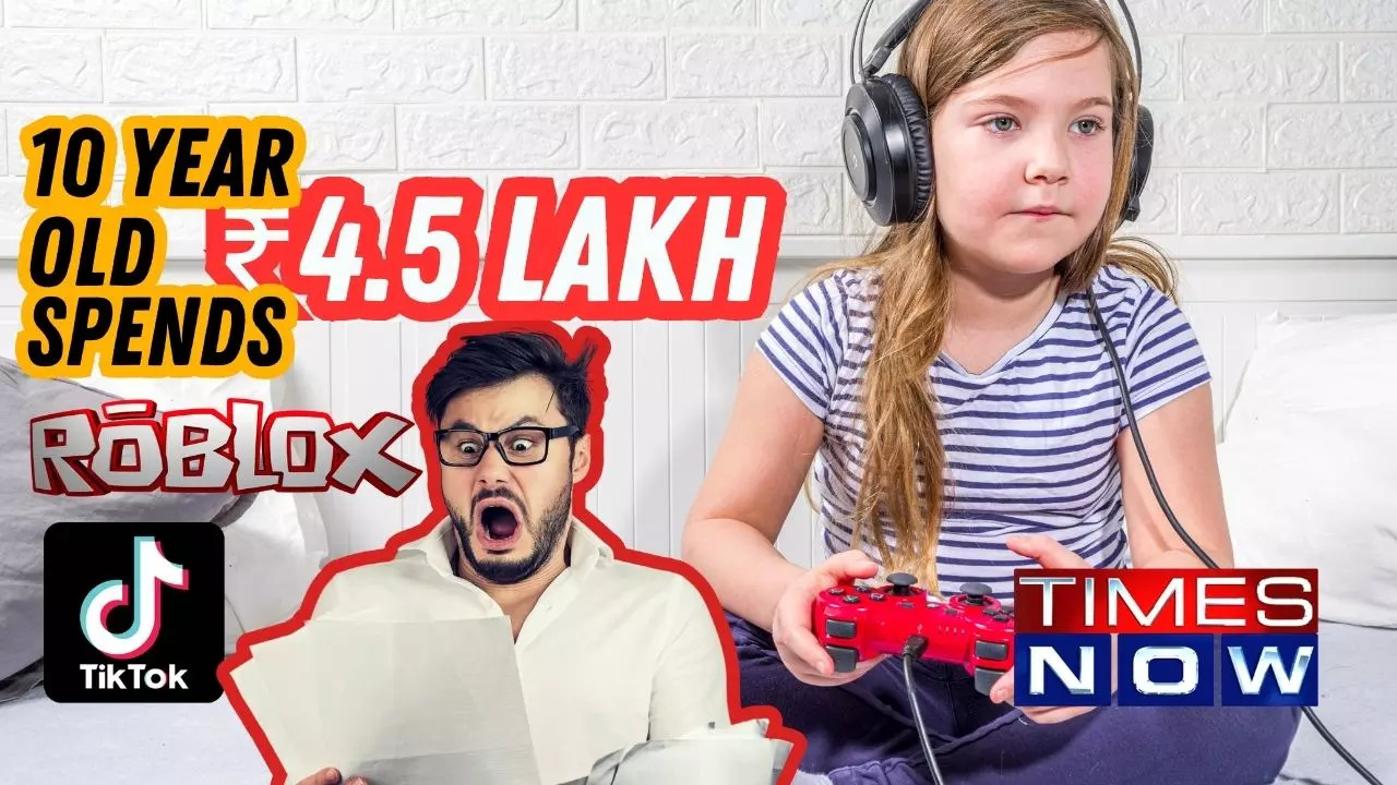 Child's ₹4.5 Lakh Spree on Roblox and TikTok: A Wake-up Call for Parents and Tech Companies