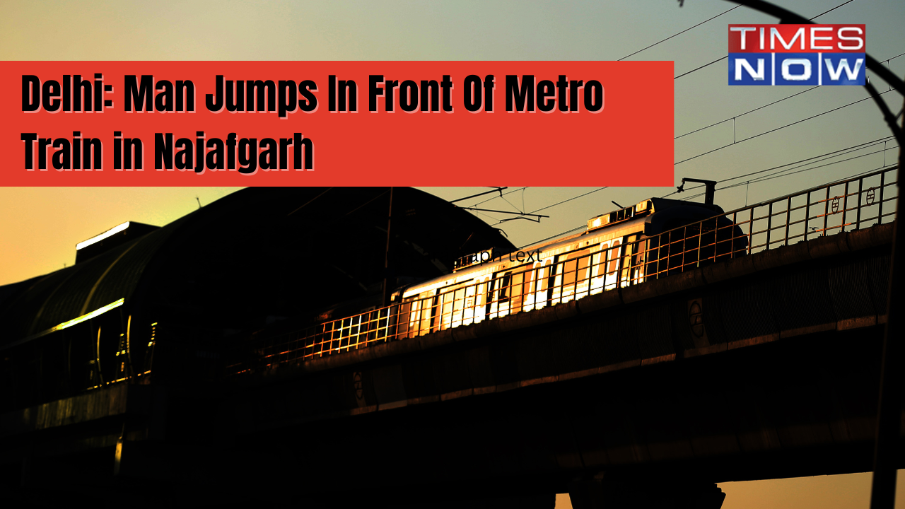 Man jumps in front of moving delhi metro train at Najafgarh station