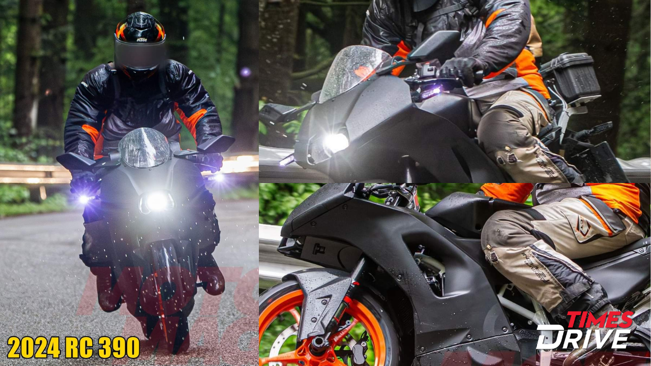 2024 KTM RC 390 Spotted More Clearly, Redesigned Fairing And Much More