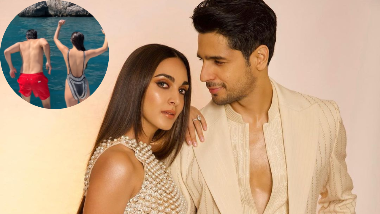 Bikini Clad Kiara Advani, Sidharth Malhotra Take A Dive In Ocean On Romantic Vacay And It's Travel Goals. WATCH