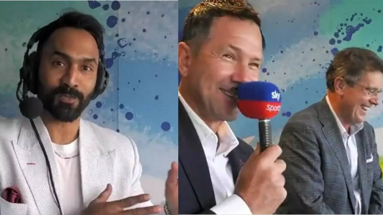 WATCH: Dinesh Karthik Brutally TROLLS Ricky Ponting, Mark Taylor Live During Ashes 2023 Commentary