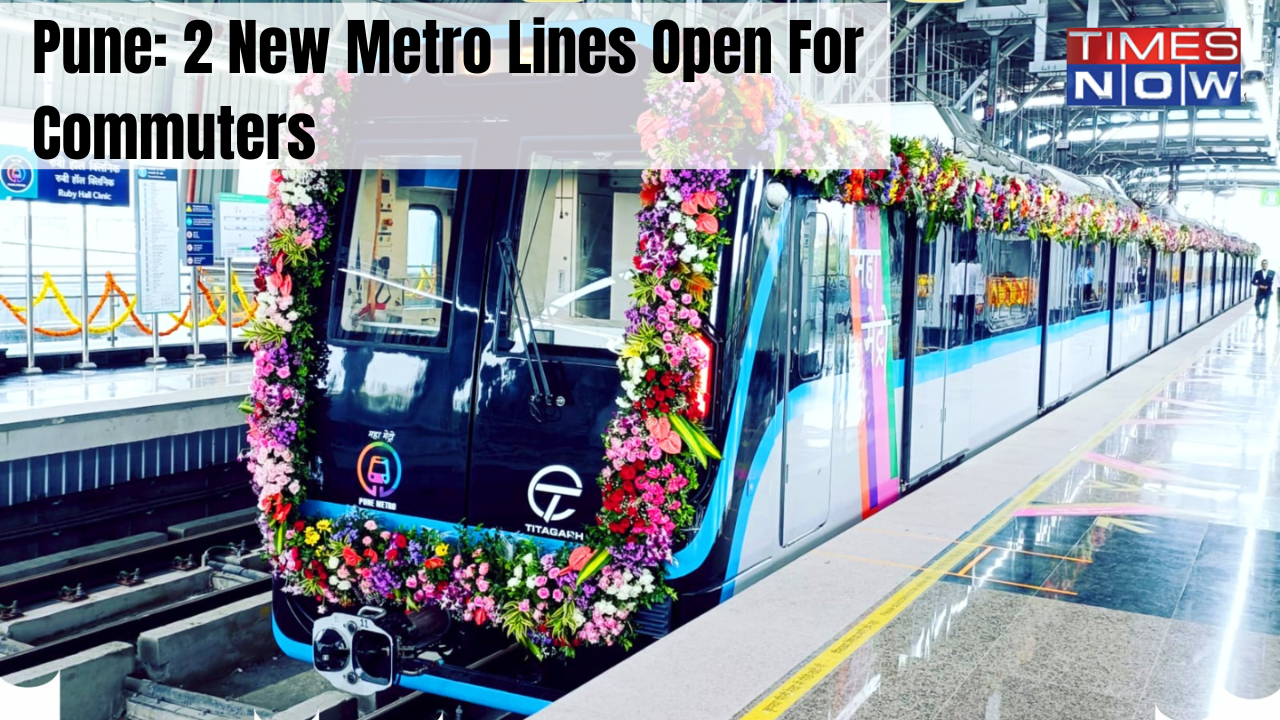 Two New Pune Metro Stretches Open For Commuters