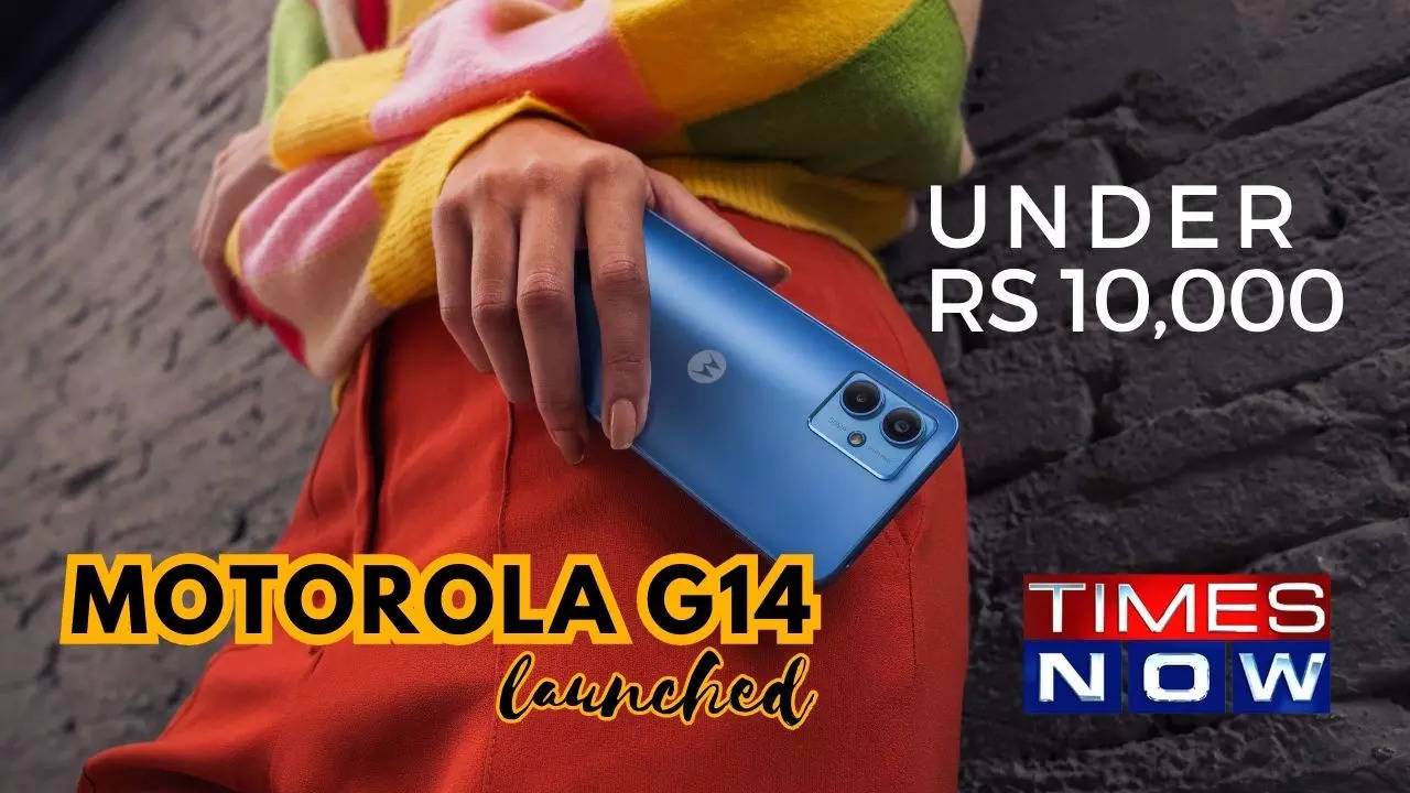 Motorola Upends Sub-10K Segment in India: Unveils moto g14 with Premium  Features at Rs. 9,249!