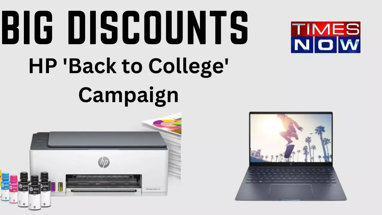 Gear Up for Academics: HP Unveils Massive Discounts on Laptops and Printers for Students | Technology & Science Times Now