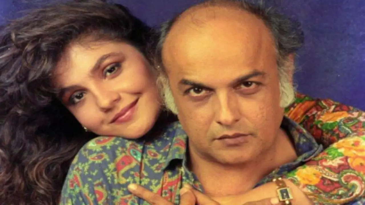 Mahesh Bhatt and Pooja Bhatt