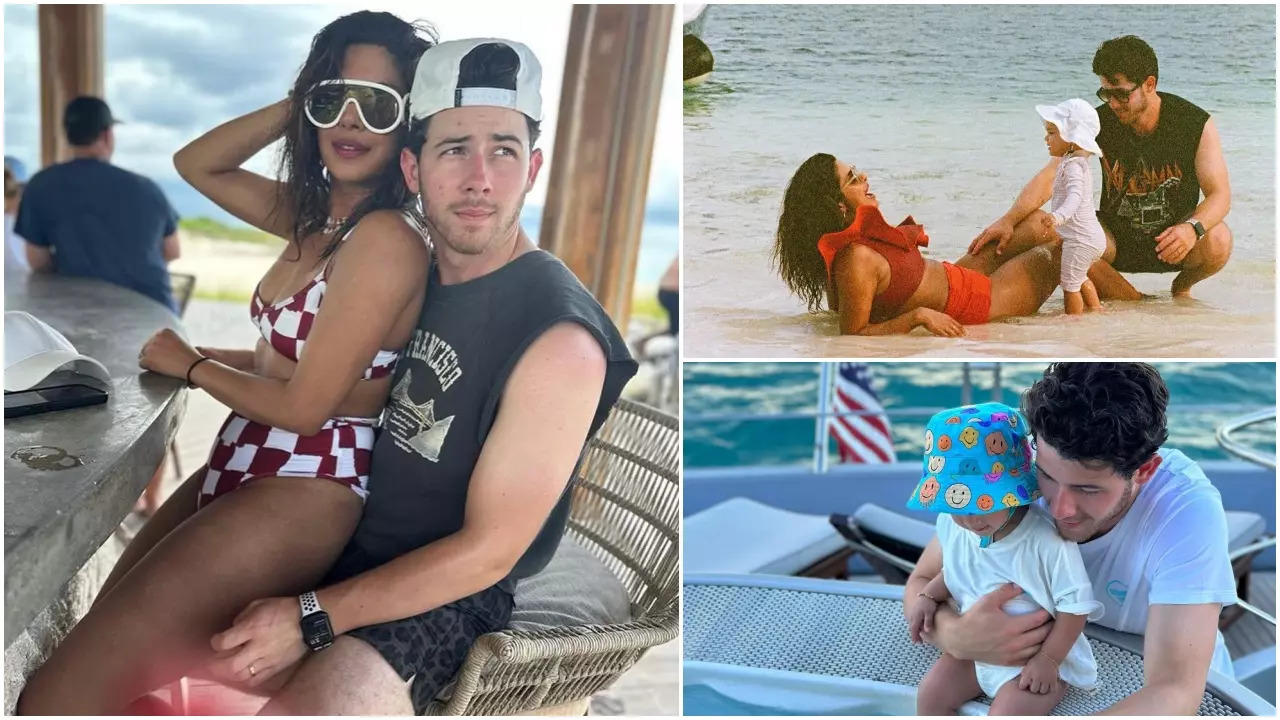 Priyanka Chopra and Nick Jonas pics from July