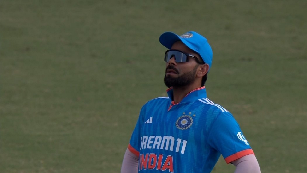 Virat Kohli came out as a substitute fielder in 3rd ODI