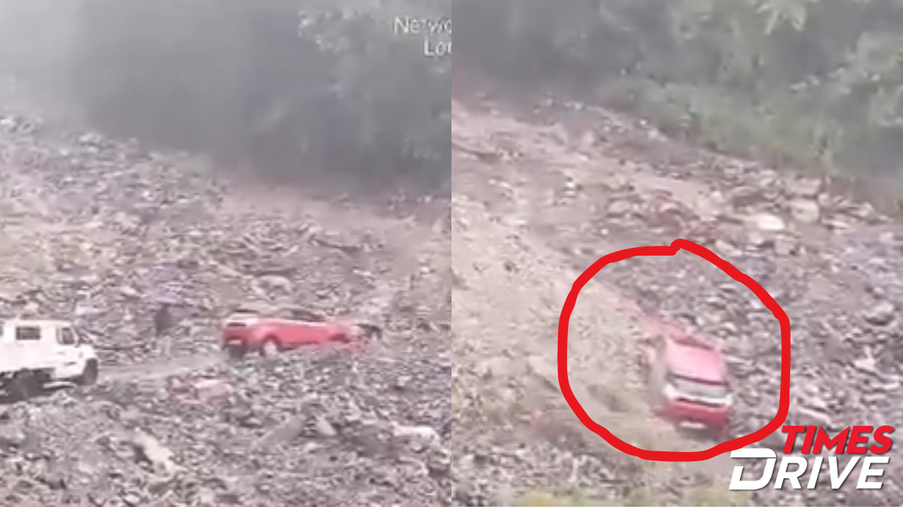 Watch: Caught In A Landslide How Survivors Make A Dash Out Of Tata Nexon