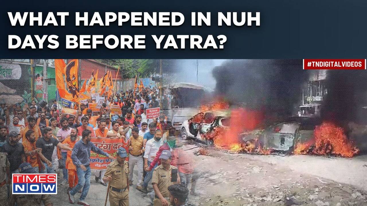 Haryana Violence: Who Started Communal Fire In Nuh And What Happened Days Before Religious Yatra? | Times Now