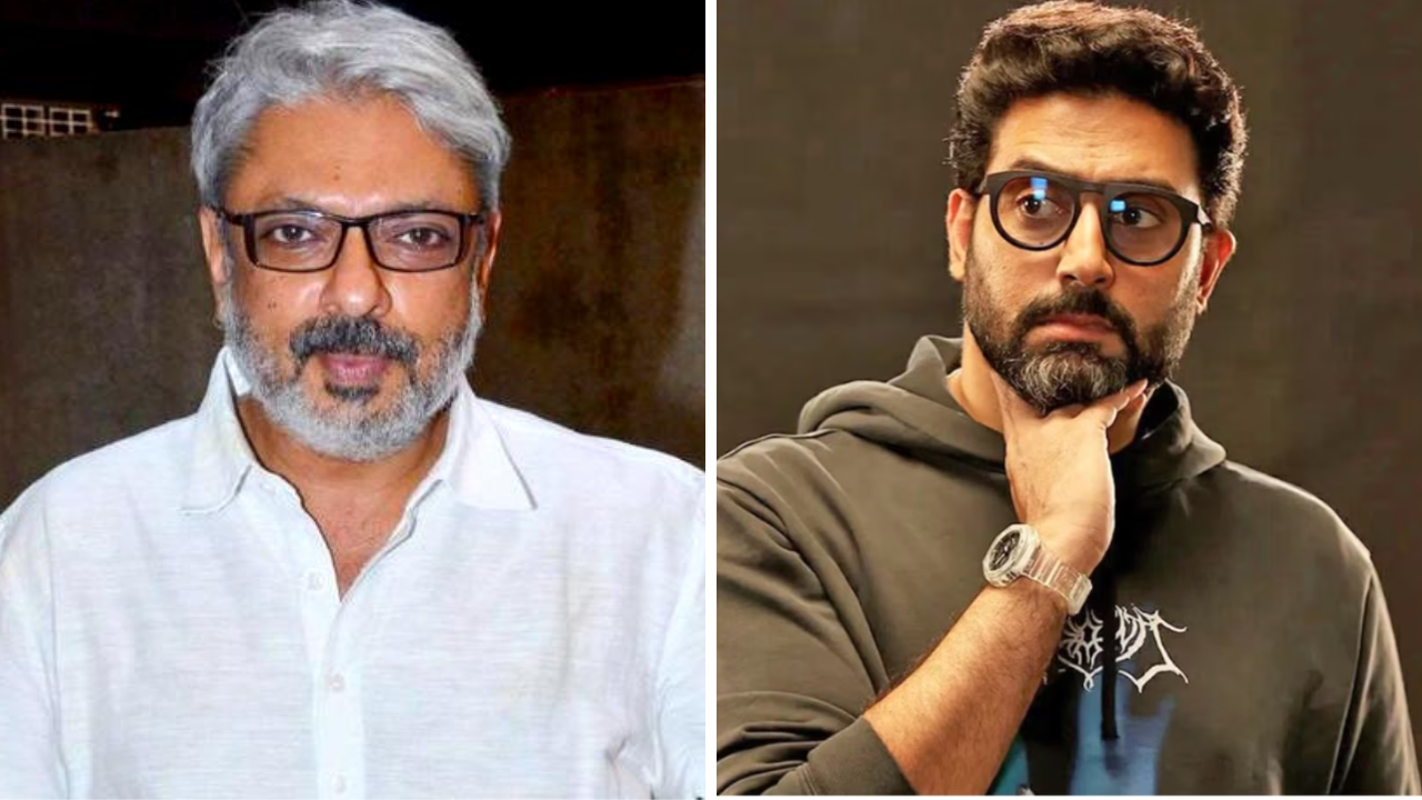 Sanjay Leela Bhansali And Abhishek Bachchan