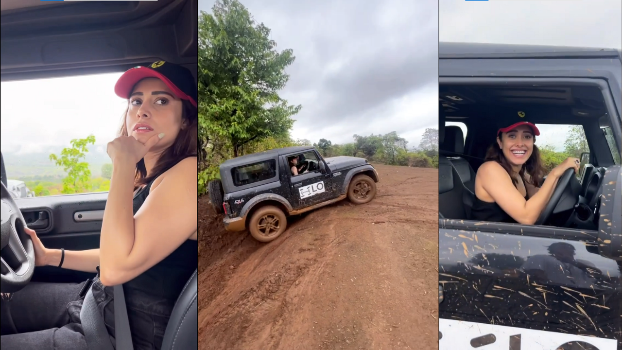 Nushrat Bharucha Spills The Beans About Her 4X4 Journey In A Mahindra Thar