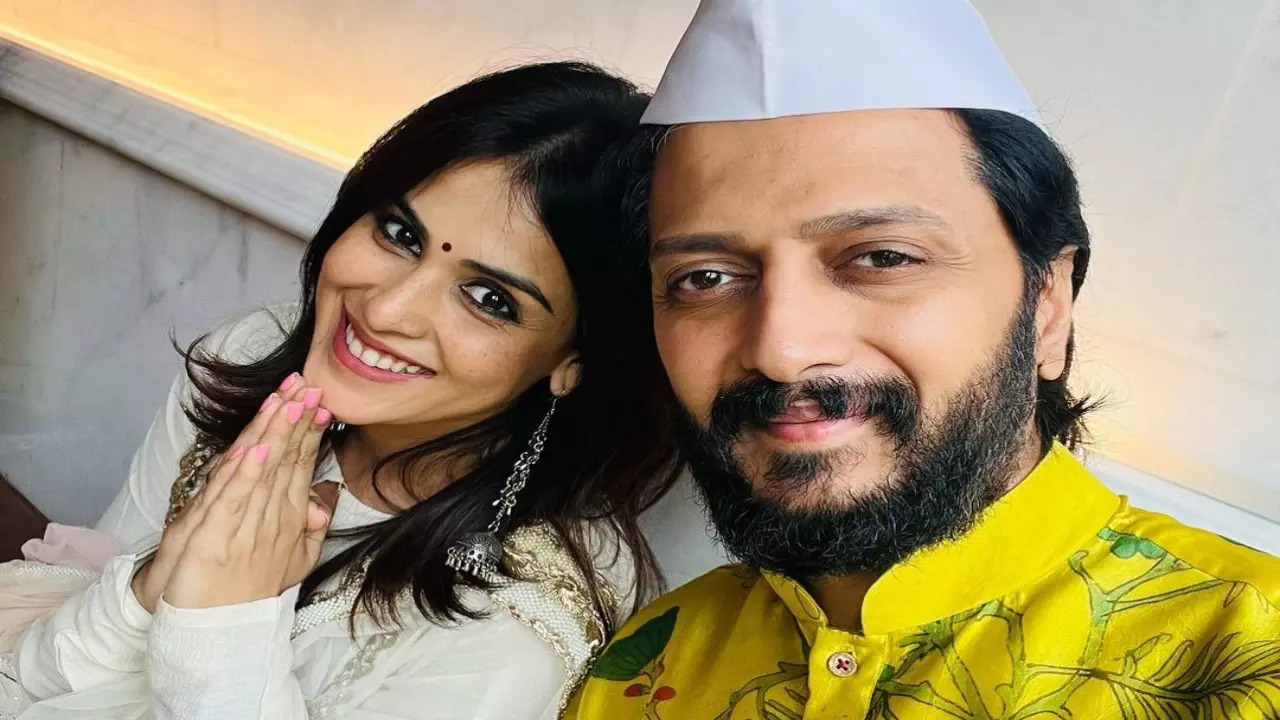 Riteish Deshmukh and Genelia D'Souza