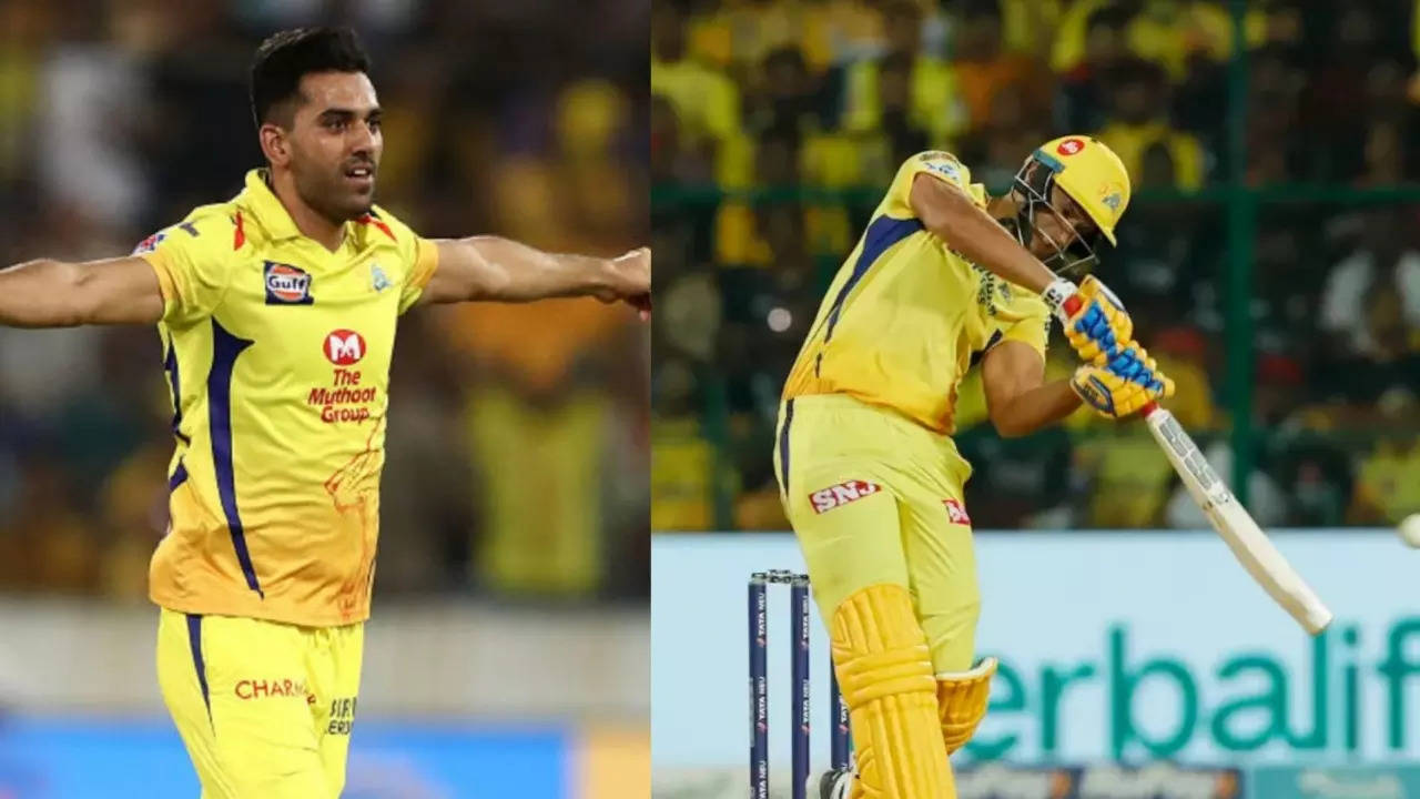 Shivam Dube Leaves Out Deepak Chahar In All-Time CSK XI, Pacer Hits Back