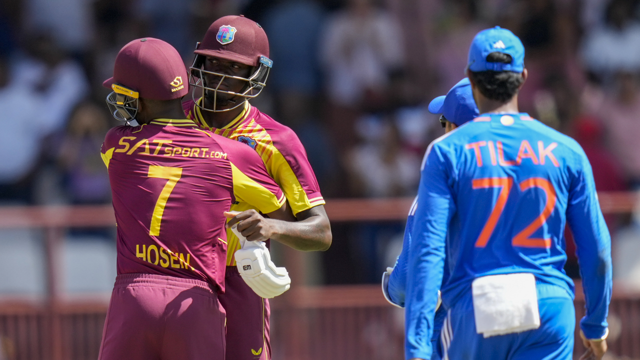 West Indies lead the series 2-0.