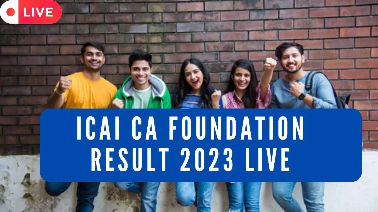 ICAI CA Foundation Result 2023 Highlights CA Foundation June Result OUT on icaiorg icainicin Direct Link