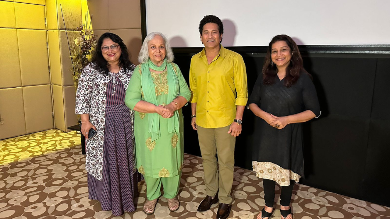 Sachin Tendulkar Praises Heartwarming Marathi Film Baipan Bhaari Deva