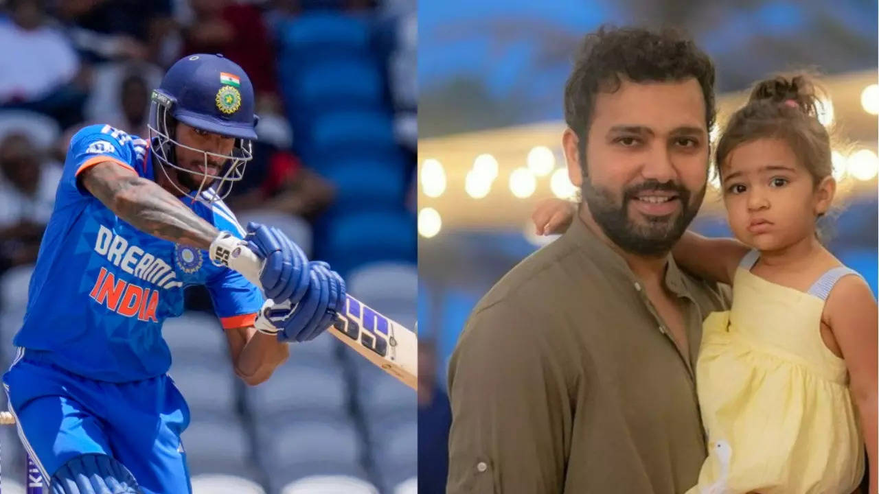 WATCH: Tilak Verma Dedicates Maiden T20I Fifty To Rohit Sharma's Daughter