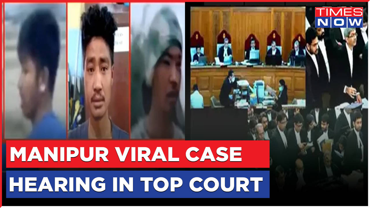 Manipur Viral Case In Supreme Court | Centre Tables Action Taken ...