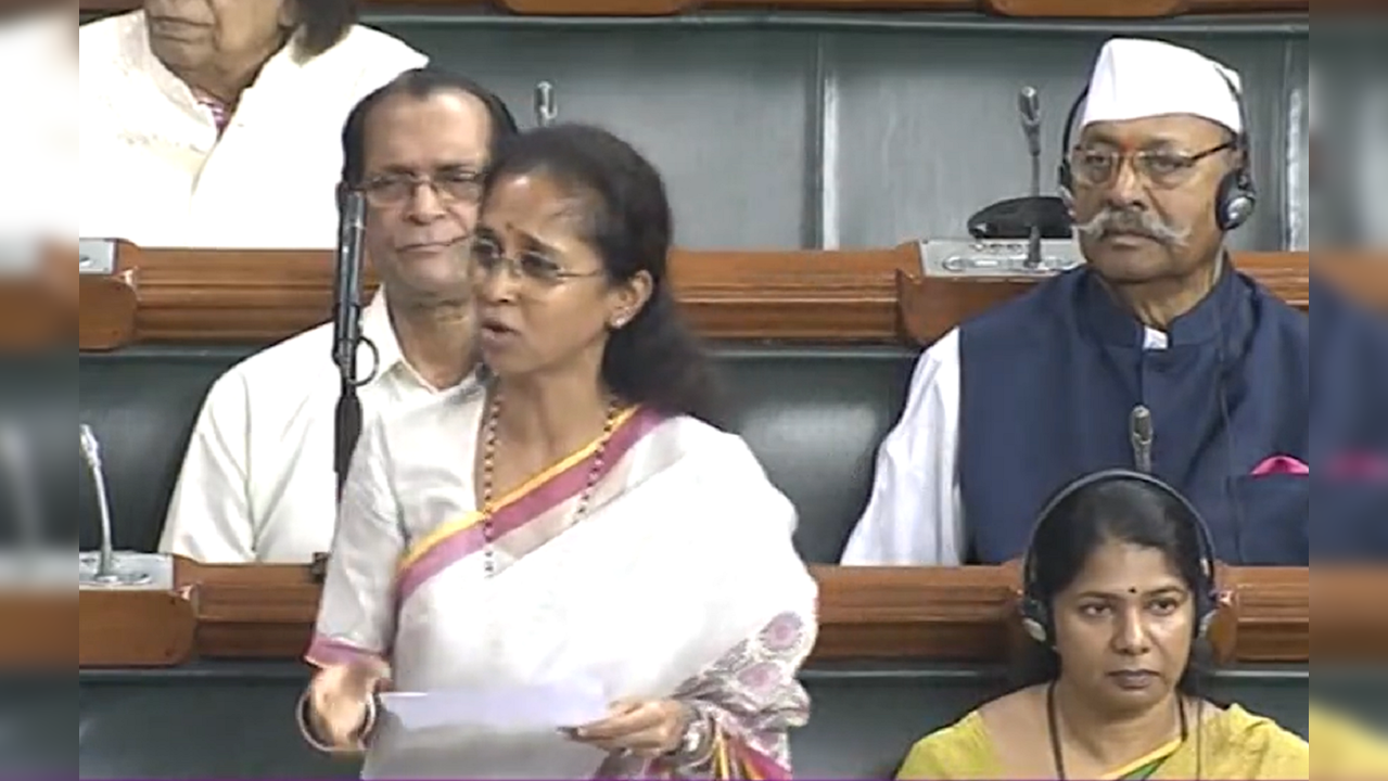 'BJP Toppled Nine Governments In Nine Years': NCP's Supriya Sule Fumes In LS