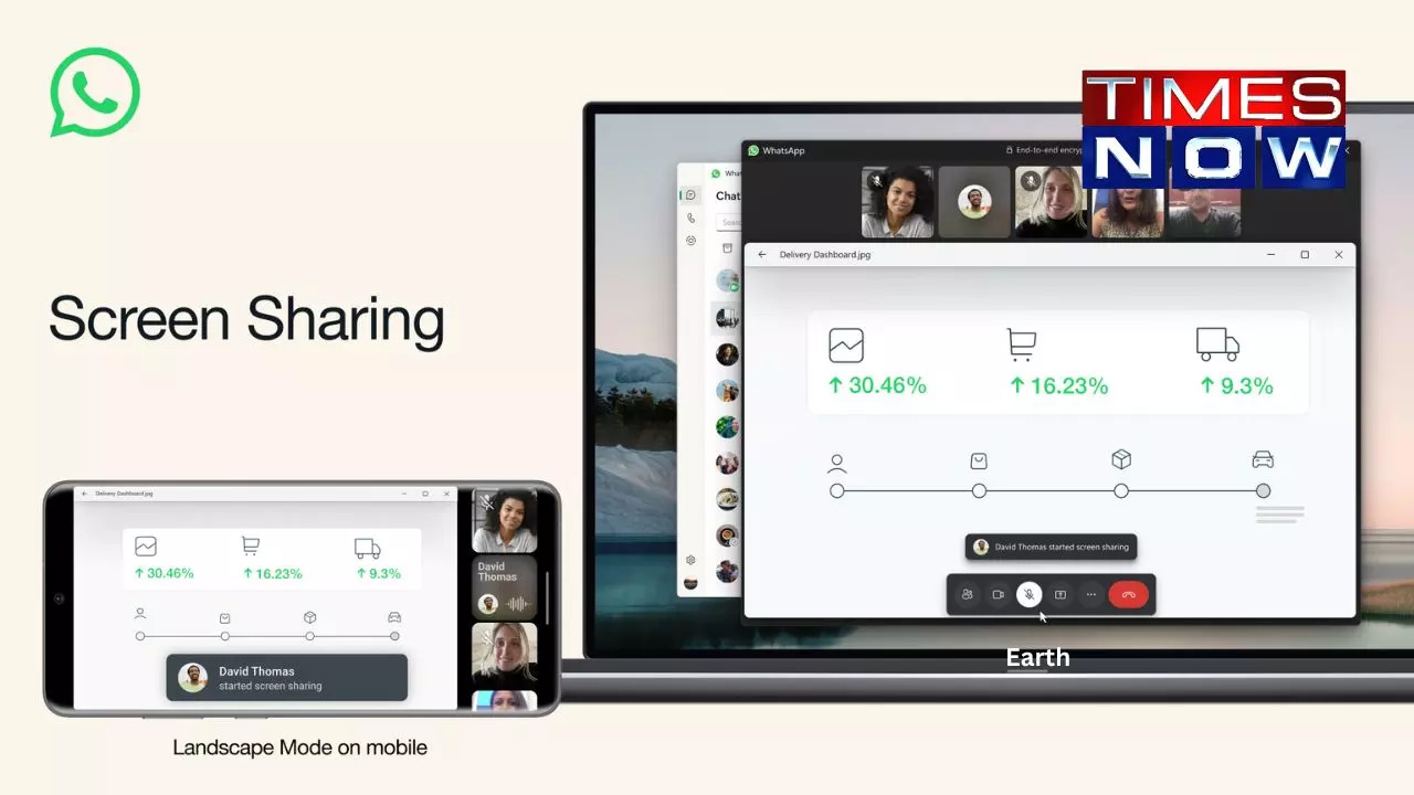 WhatsApp introduces a Screen Share feature for video calls