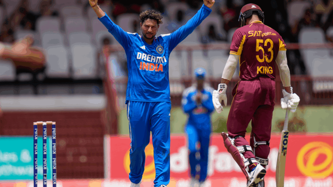 Kudeep Yadav  West Indies T20I AP