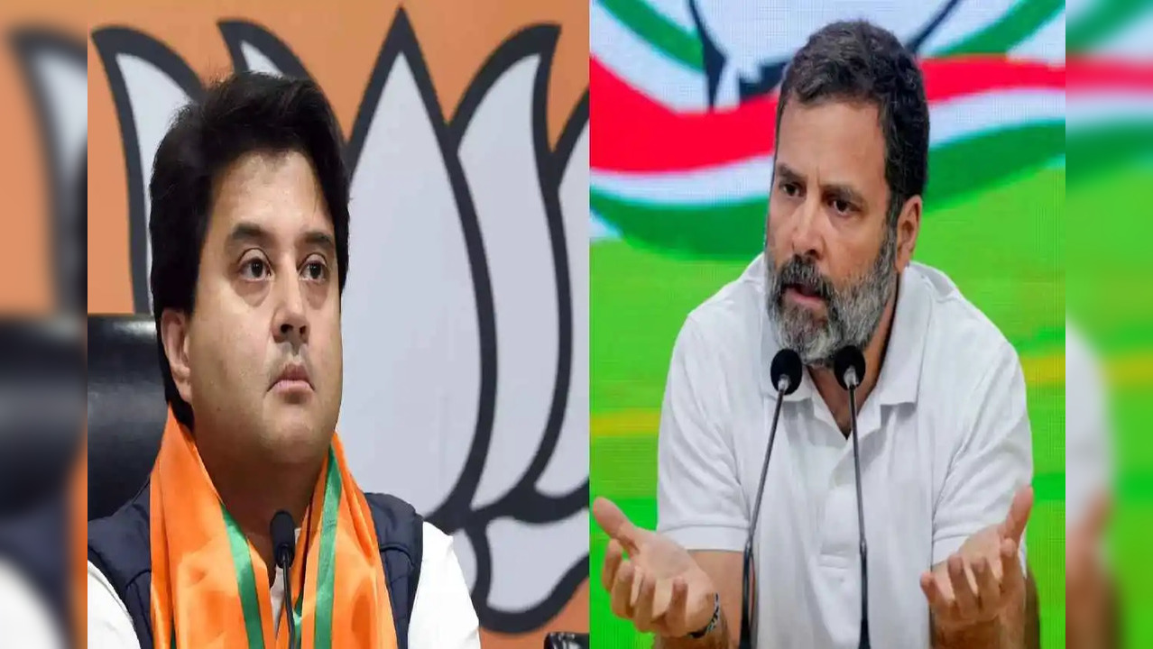 Jyotiraditya Scindia Slams Rahul Gandhi