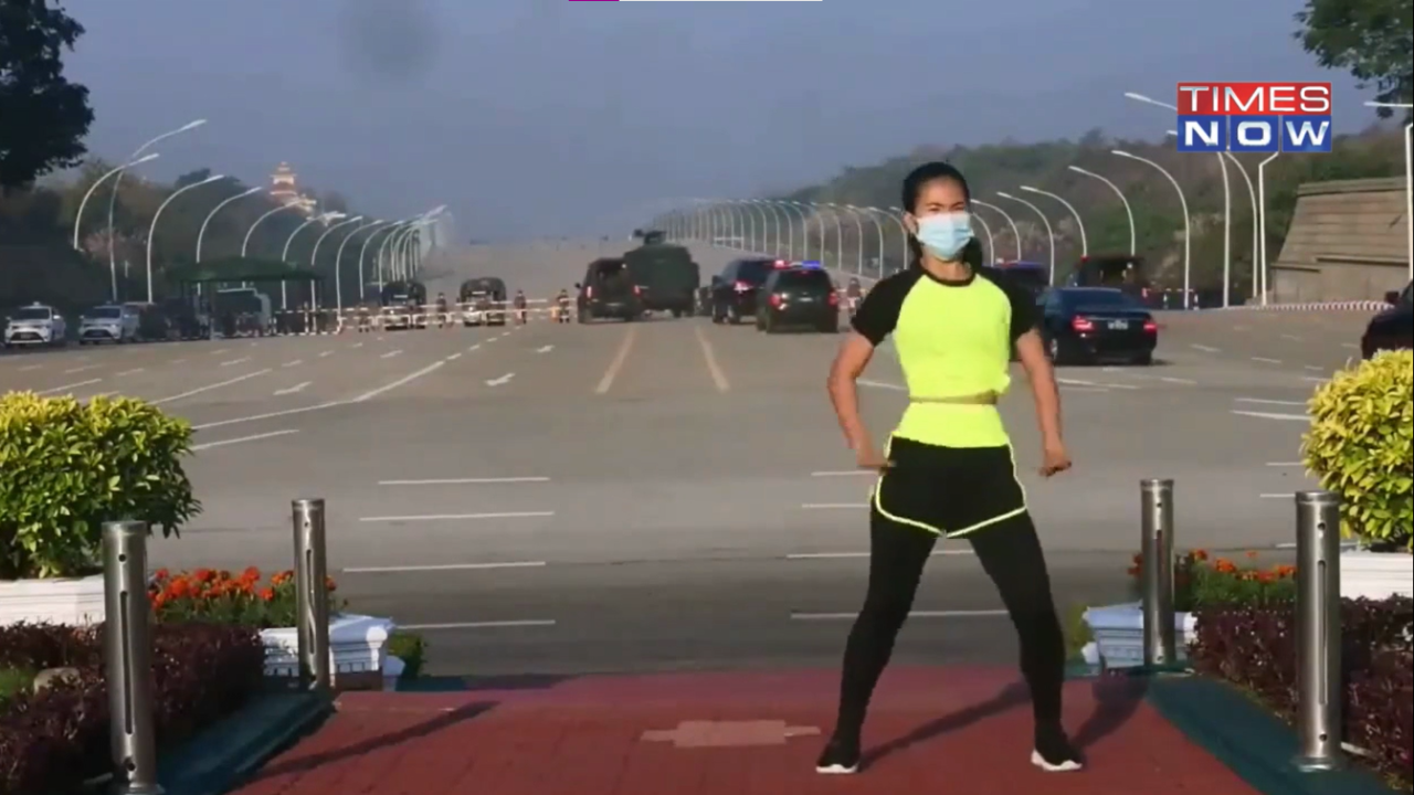 Myanmar Coup: Aerobics Instructor Unwittingly Captures Military Takeover, Video Goes Viral