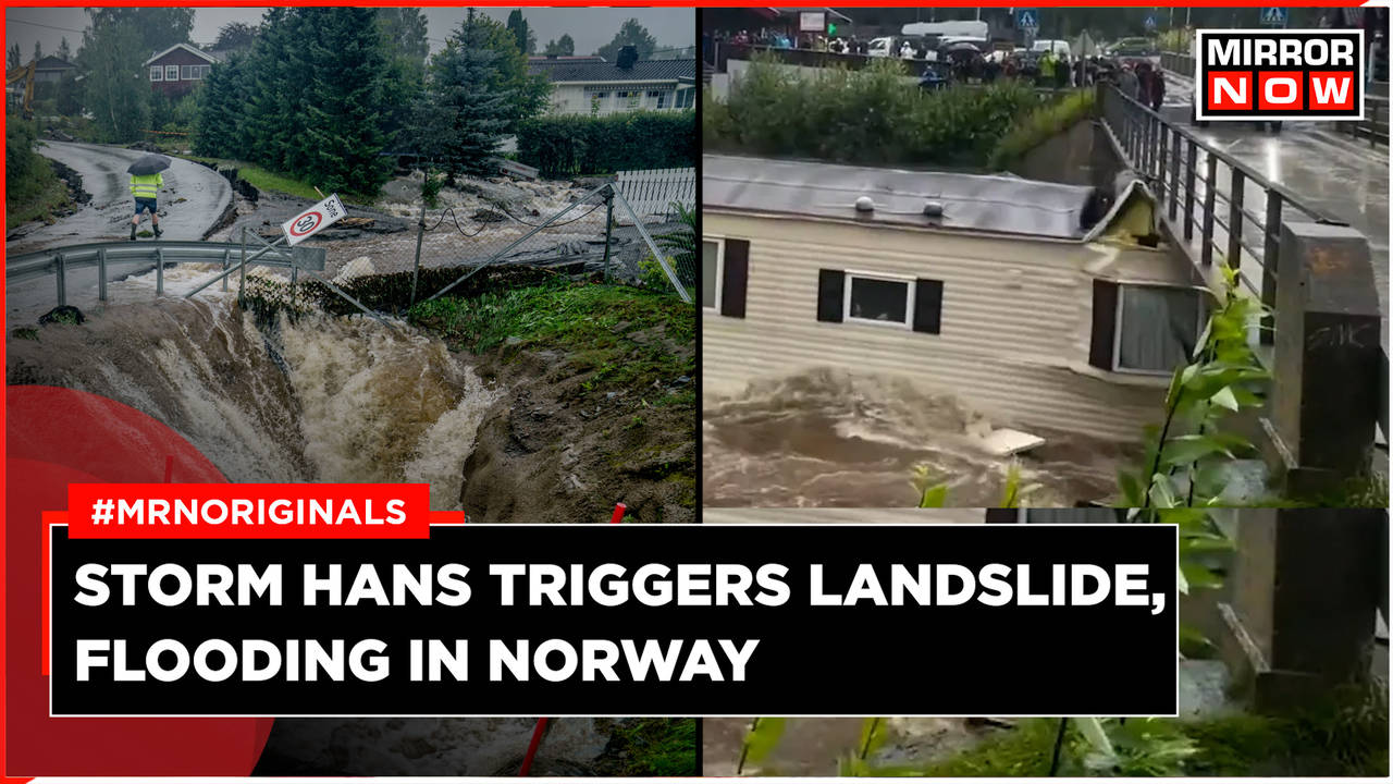 Norway Flooding Storm Hans Wreak Havoc in Norway, Flooding Triggers