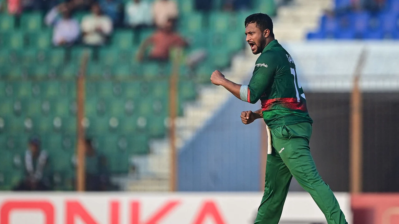 Shakib al Hasan has been named Bangladesh's captain for World Cup