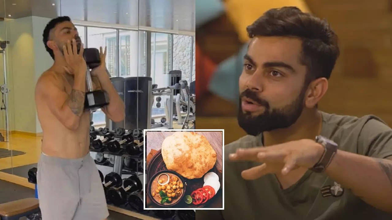 Virat Kohli on his love for chole bhature.