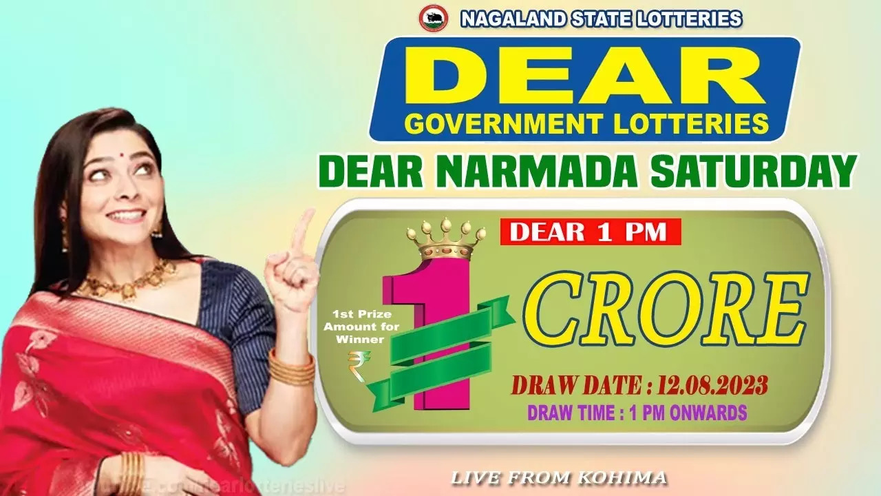 Dear Narmada Saturday Weekly Lottery results were declared at 1 pm on August 12, 2023. | Image courtesy: Nagaland State Lotteries